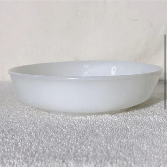 Vintage Dynaware Pyr-O-Rey Brown Daisy Shallow Oval Milk  Glass Casserole Dish - Picture 4 of 10